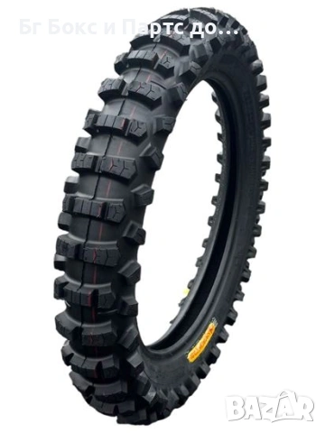 Задна Гума 120/100/18 Enduro-A Smartmoto Hard 1 Червена Линия 59с