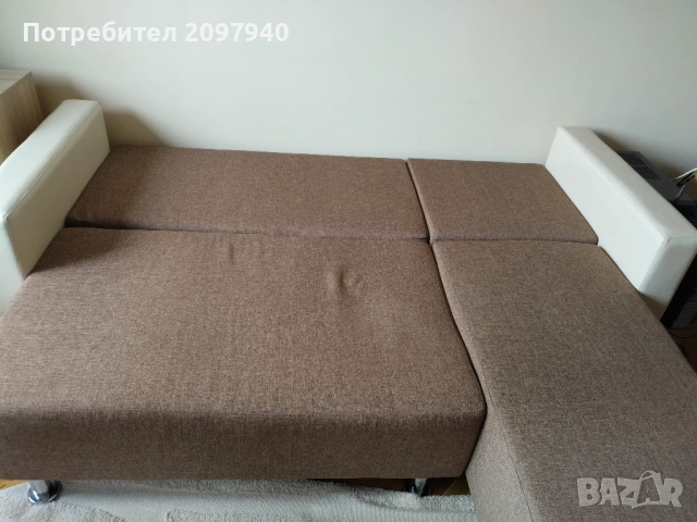 Разтегателен диван , снимка 2 - Дивани и мека мебел - 54070872