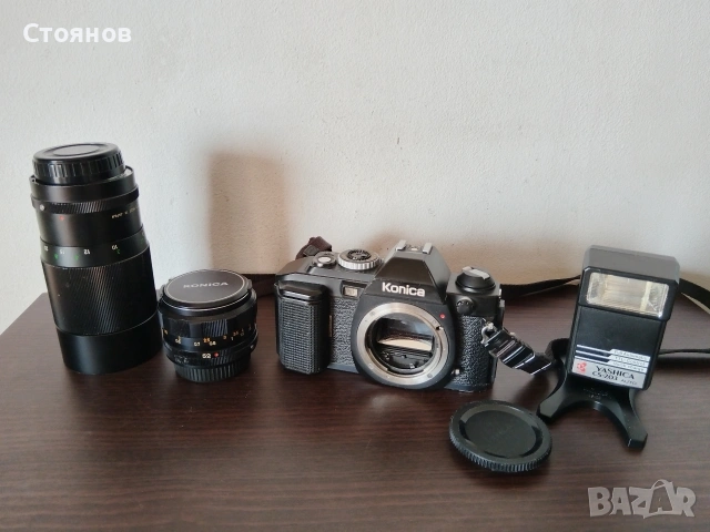 Камера Konica FS-1 Japan, снимка 4 - Фотоапарати - 54413960