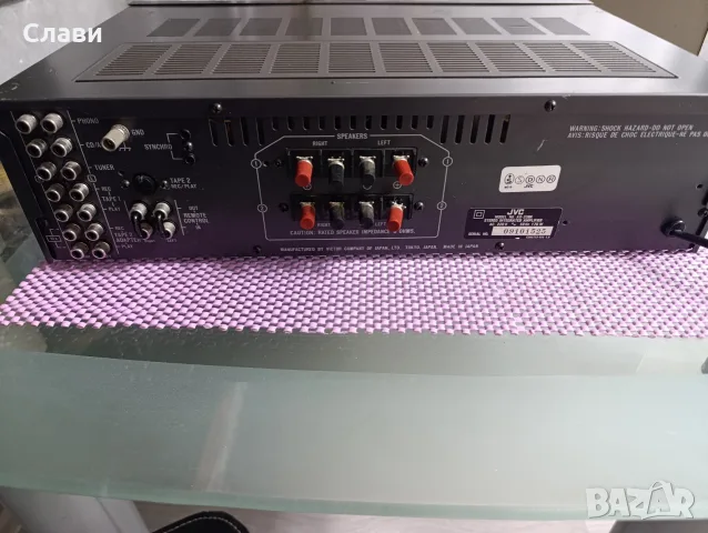 Усилвател JVC AX-33 BK , снимка 9 - Ресийвъри, усилватели, смесителни пултове - 55695498