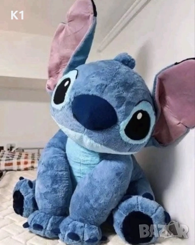 С ПОДАРЪК! Плюшена играчка Стич 100см 120см 140см