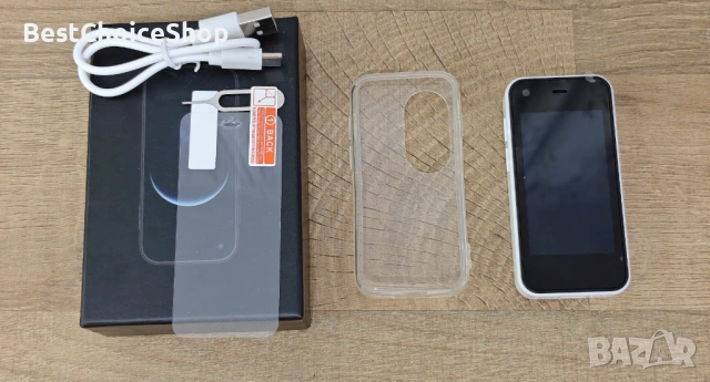 SOYES P40 Mini Smartphone - Бял, нов с аксесоари, Android