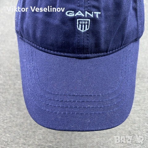 GANT USA Шапка с Козирка One Size Синя, снимка 2 - Шапки - 54294376