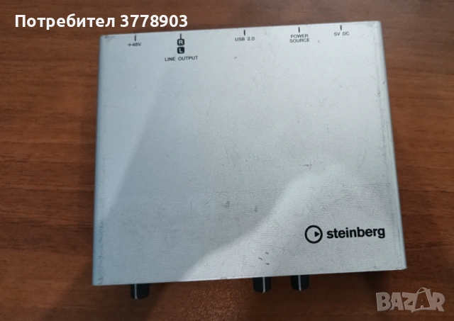 Steinberg UR12 , снимка 2 - Аудиосистеми - 54803441