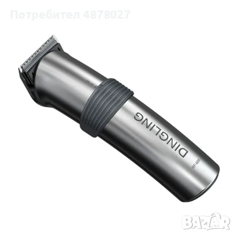 Безжична машинка за подстригване, тример, Dingdong RF-609т TUPE C с USB. Характеристики: - Ергономич, снимка 7 - Машинки за подстригване - 55539159