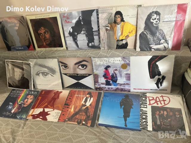 Michael Jackson Винил Колекция 12” Плочи