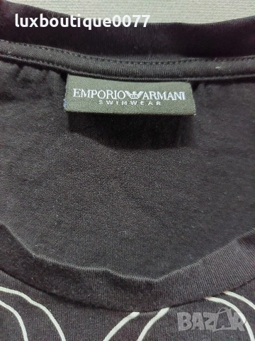 Мъжка тениска Emporio Armani Beach M, снимка 4 - Тениски - 54788610