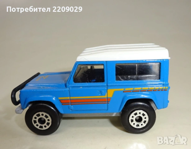 Количка Мачбокс Land Rover Ninetya Matchbox 1987 Made in Macau, снимка 3 - Колекции - 54001905