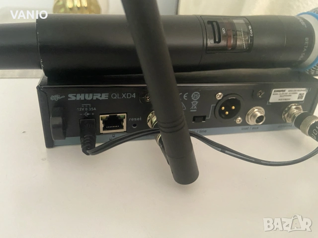 SHURE QLXD24E/B58 - Вокален Безжичен Микрофон в Добро Състояние Цена в Евро Без Бартери , снимка 3 - Други - 55258720