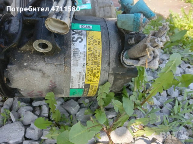 Компресор климатик за Опел Астра G 1.6 101к.с 2001г Опел Зафира 2.0 101к.с 2005г брой 40-евро , снимка 3 - Части - 54098530