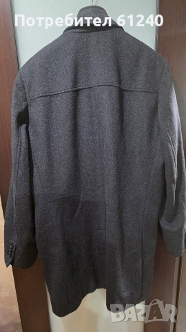 Продавам мъжко палто Christian Berg от 100% кшмир, снимка 3 - Палта - 54986947