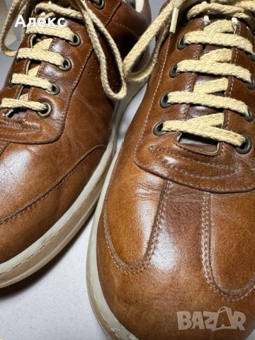 Мъжки обувки естествена кожа – 29 см стелка, отлично състояние, снимка 2 - Маратонки - 53953208