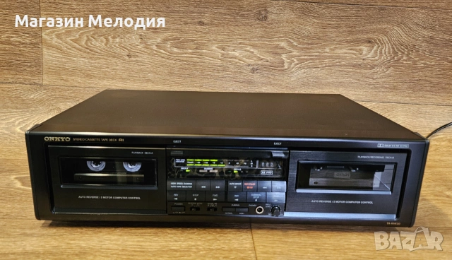 Касетен дек Onkyo TA-RW20 – Японска аналогова класика от златните години на касетните декове, снимка 2 - Декове - 55000245