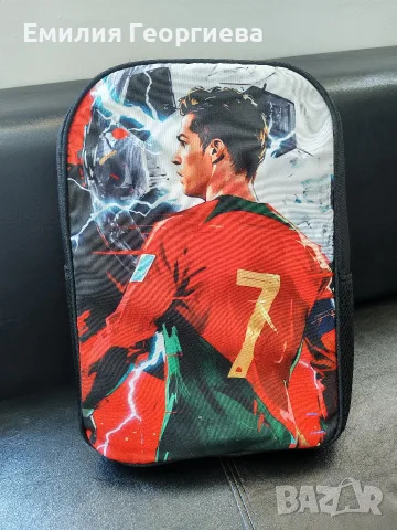 ⚽🎒Раница с Кристиано Роналдо ⚽🎒, снимка 5 - Раници - 55295897