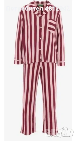 Дамска пижама Benetton, снимка 3 - Блузи с дълъг ръкав и пуловери - 54369403