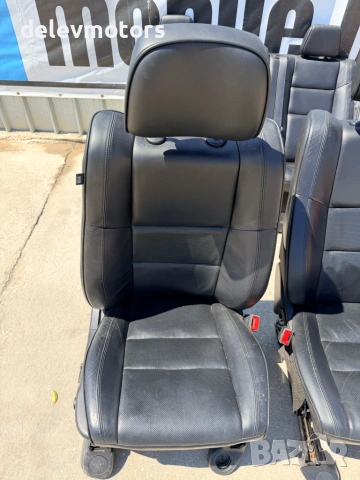 Кожен салон електрически с подгрев седалки кожени от Jeep Grand Cherokee WK2 3.6i двигател ERB, снимка 9 - Части - 55088343