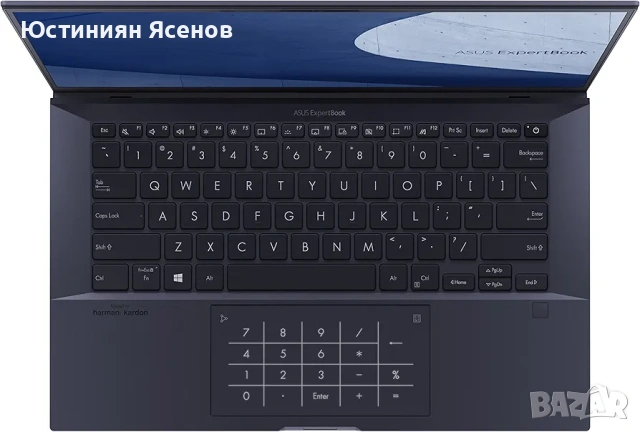 ASUS ExpertBook B9 – Laptop 14 Inches Full HD Intel Core i5-1235U, 16GB RAM, 512GB SSD, снимка 4 - Лаптопи за работа - 54520266