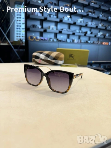 Слънчеви очила Febdi chloe celine Burberry tom ford  с черен обикновен калъф и ув защита , снимка 14 - Слънчеви и диоптрични очила - 54015957