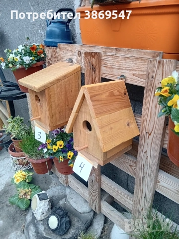 Къщички за птици, снимка 5 - Декорация за дома - 54168607