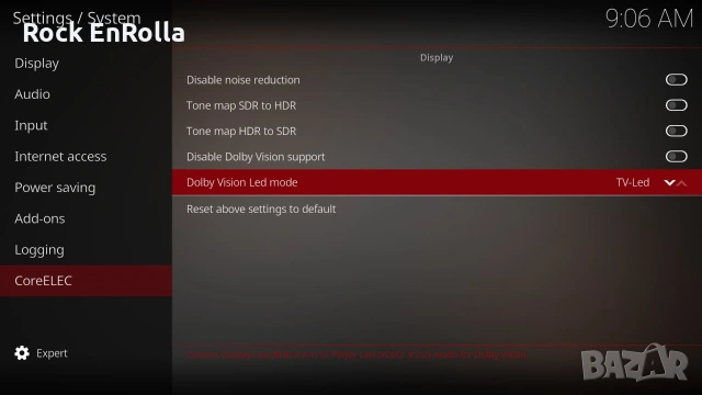 CoreELEC /KODI/ инсталиране и конфигуриране на различни мултимедийни устройства, снимка 12 - Плейъри, домашно кино, прожектори - 28548853