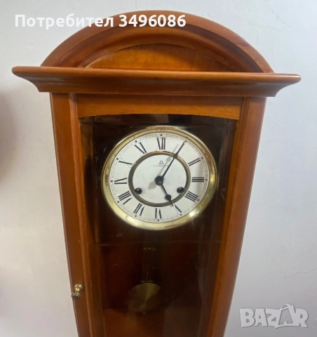 Стар немски стенен часовник DUGENA, снимка 3 - Стенни часовници - 54745201