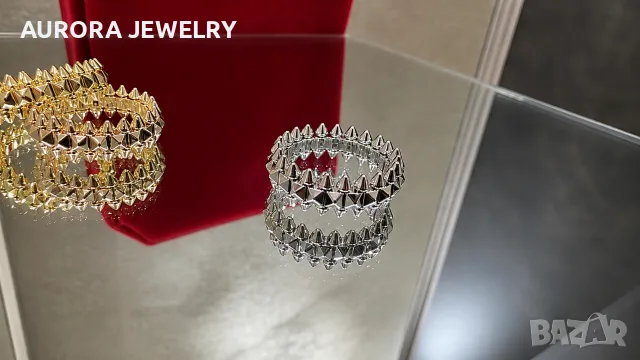 CARTIER Clash de Cartier White Gold Дамски Пръстен, снимка 12 - Пръстени - 52916807