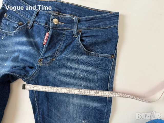 Дънки Dsquared2 S74LB0119, снимка 9 - Дънки - 54808849