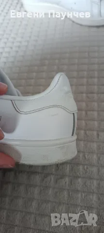 Adidas Stan Smith дамски маратонки размер 38 бели естествена кожа , снимка 4 - Маратонки - 55383907