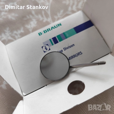 Дентални огледала BRAUN ф24мм Aesculap DA027R родирани , снимка 4 - Стоматология - 55157797