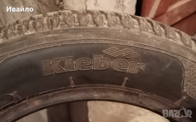Продавам 1 брой зимна гума 175.65.15 дот 2020 Kleber , снимка 3 - Гуми и джанти - 54860967