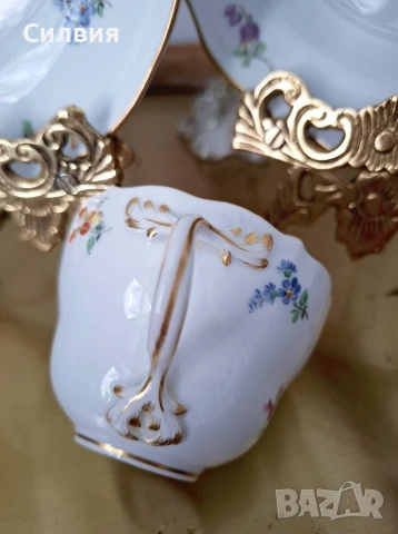 Чаша Meissen , снимка 3 - Антикварни и старинни предмети - 54989140