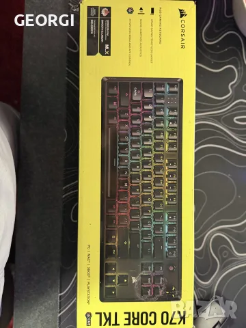 Keyboard Corshair, снимка 3 - Клавиатури и мишки - 55397368
