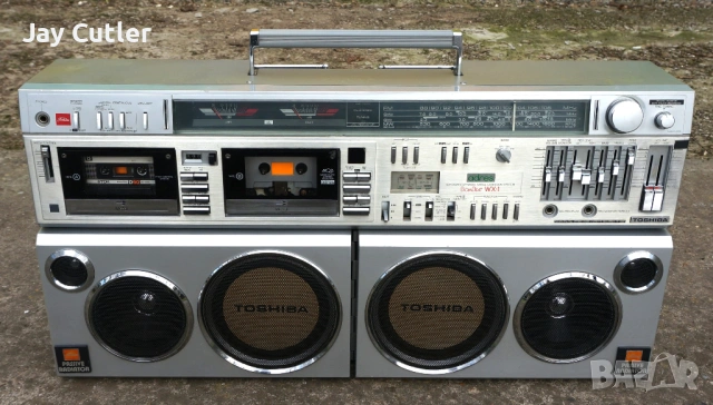 Култовият касетофон TOSHIBA BomBeat WX-1 Профилактиран!