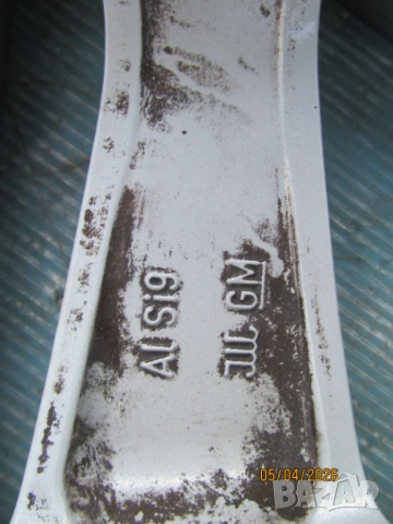 Алуминиеви джанти - 5 x 110 мм ,16 цола за ОПЕЛ ,SAAB, снимка 10 - Гуми и джанти - 54168482