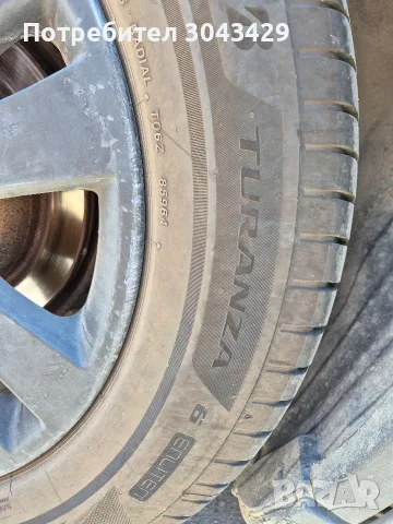 Джанти с гуми за Subaru Tribeca B10 / BRIDGESTONE TURANZA 6, снимка 4 - Гуми и джанти - 55427394