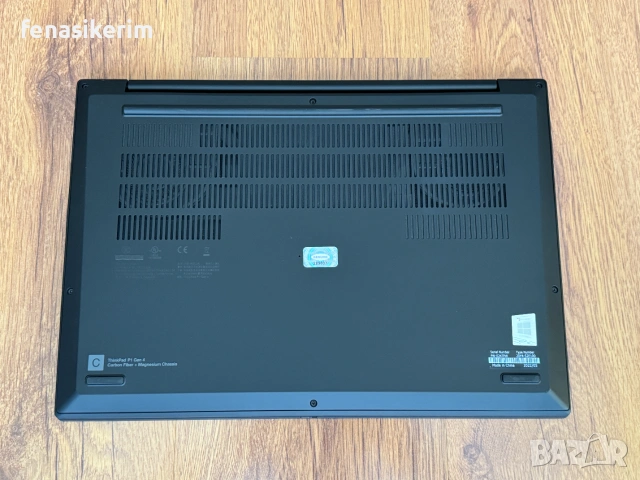 16' Touch 4К UHD+ Core i7-12800H Lenovo ThinkPad P1 Gen 5 32GB DDR5/512GB NVMe/Nvidia RTX A2000 8GB, снимка 6 - Лаптопи за работа - 55246826