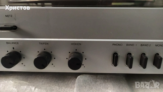 Грамофон RFT Ziphona PA 2030 STEREO от ГДР в отлично състояние отлично работещ, снимка 4 - Грамофони - 54956144