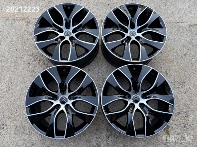 4 броя алуминиеви джанти за Citroen C5 18, снимка 5 - Гуми и джанти - 54776083