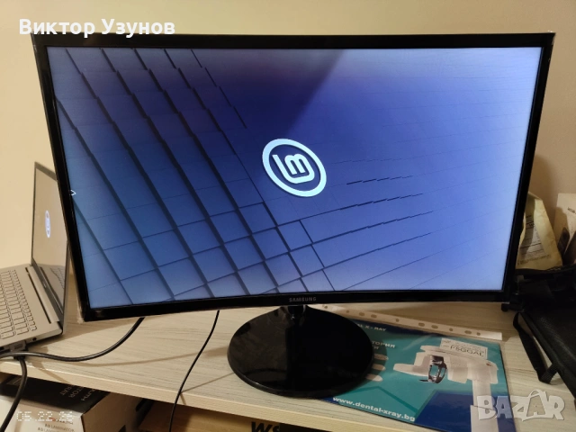 Монитор Samsung  curve извит екран LC24F390FHU / C24F390FHU