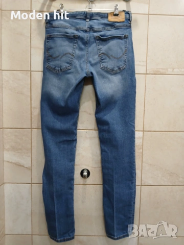 Jack & Jones размер 176 см./16 г. - дънки за тийнеджър/мъж, снимка 6 - Дънки - 54447567