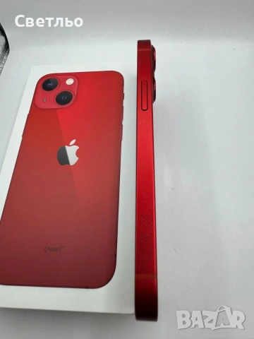 Нов iPhone 13 Mini , памет 256 GB. Закупен от Чехия. В Гаранция до 09.11.2027 година. Червен цвят. , снимка 2 - Apple iPhone - 54457234