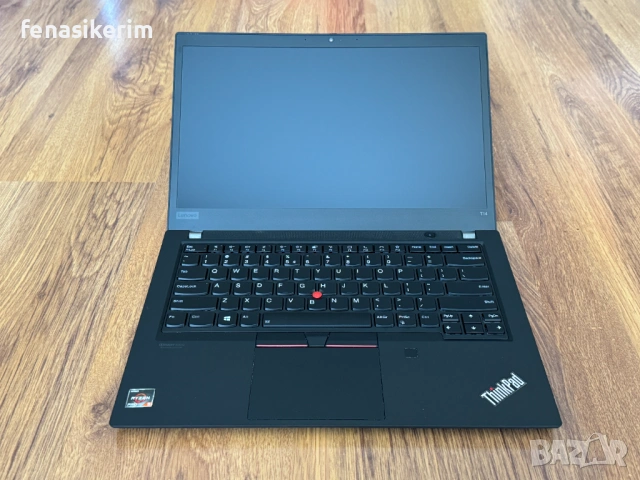 14' Full HD IPS Ryzen 5 PRO 4650u Lenovo ThinkPad T14 Gen 1 16GB DDR4/512GB NVMe/4G Sim/Бат 6ч, снимка 3 - Лаптопи за работа - 53997162