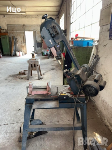 Механична лентова ножовка, снимка 2 - Циркуляри - 54151204