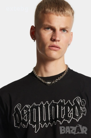 DSQUARED2 оригинална тениска XL, снимка 2 - Тениски - 54860849