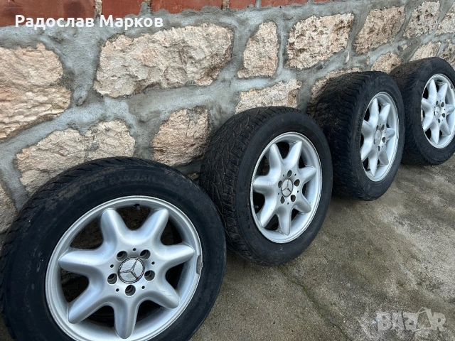 Продавам джанти за Mercedes спешно, снимка 2 - Гуми и джанти - 54099012