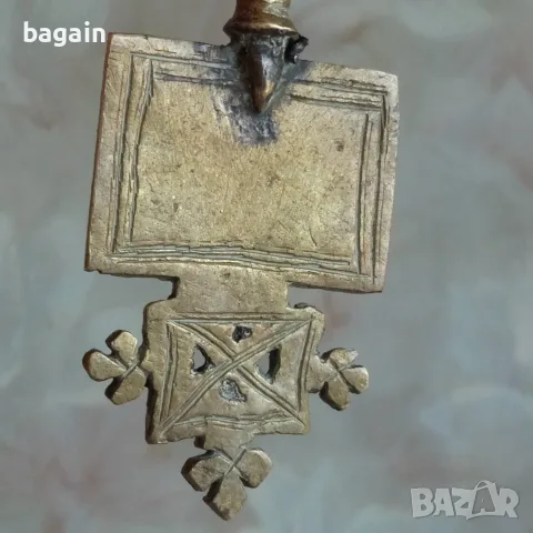 Старинен етиопски кръст., снимка 4 - Антикварни и старинни предмети - 55612609