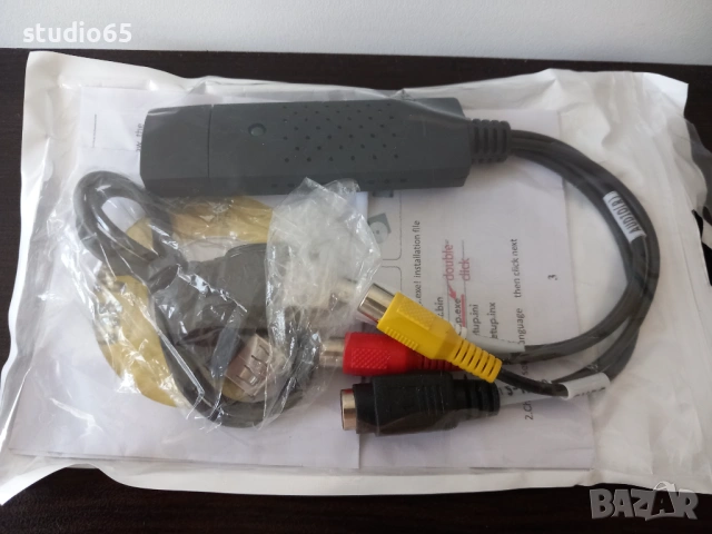 USB video-audio кепчър Easy Cap, снимка 6 - Други - 54439531