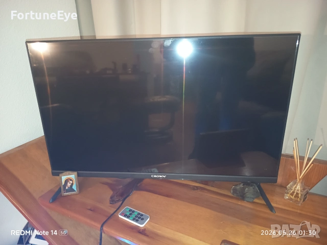 ЧИСТО НОВ 32" Телевизор CROWN 32FB22 LED TV (Неизползван, с кашон)