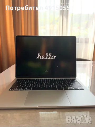 MacBook Air 13” M4, 16GB RAM, 256GB SSD – като нов