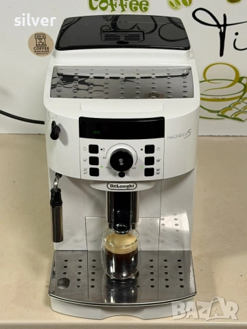 Кафемашина кафе автомат delonghi magnifica S с гаранция, снимка 4 - Кафемашини - 54724222